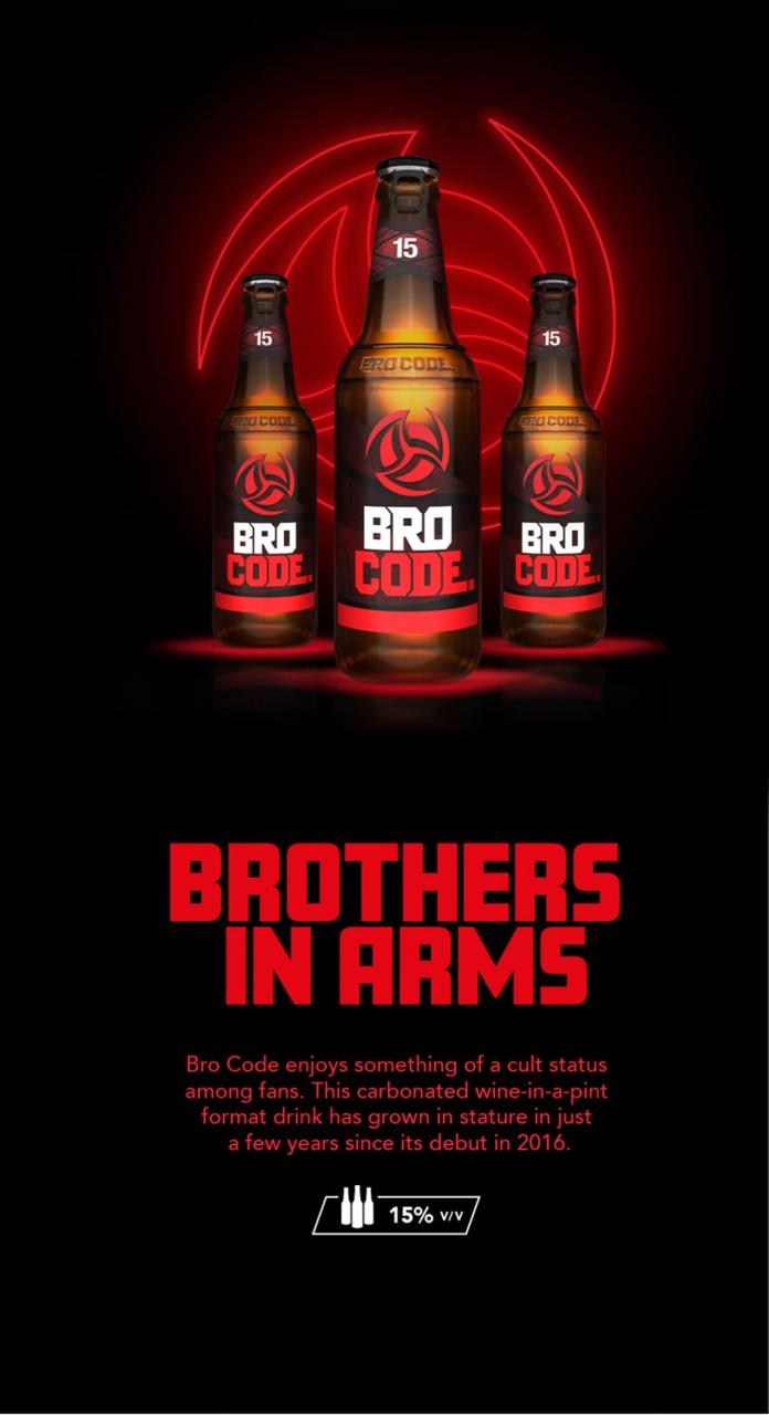 Bro Code Brothers In Arms premium beer collection - 15% ABV
