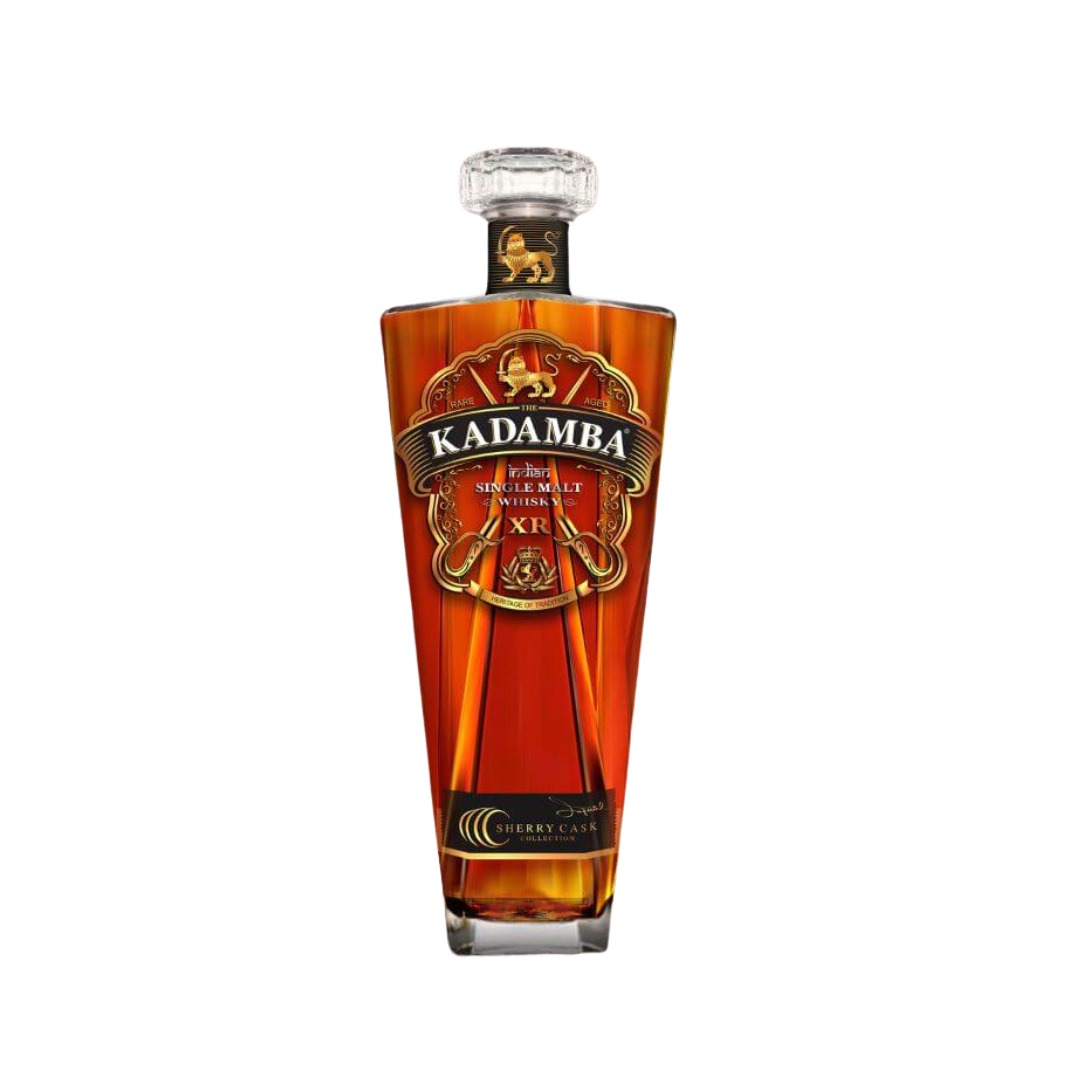 Kadamba XR Sherry Cask Indian Single Malt Whisky premium bottle